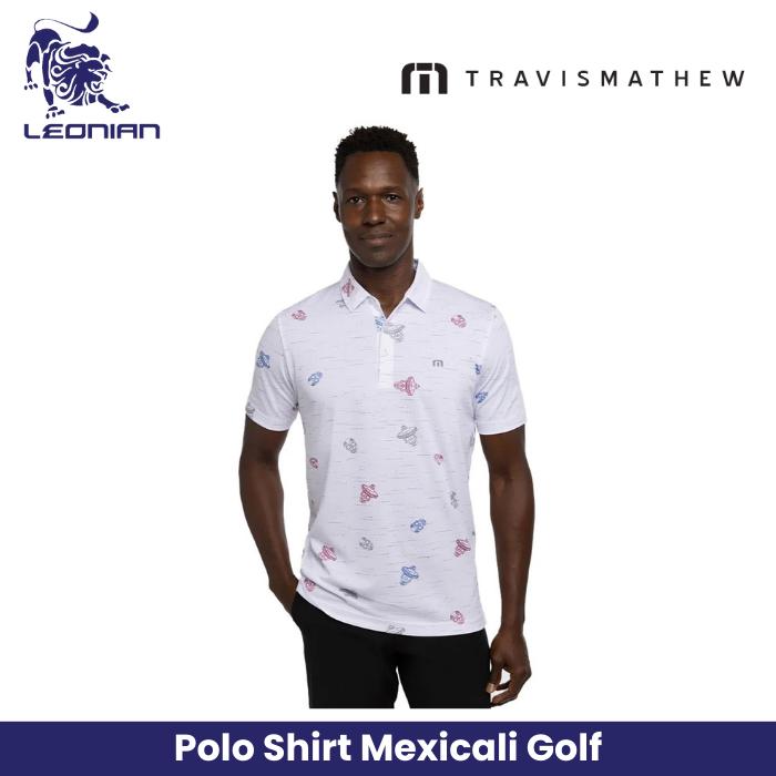 Kaos Polo Golf Pria TravisMathew Mexicali