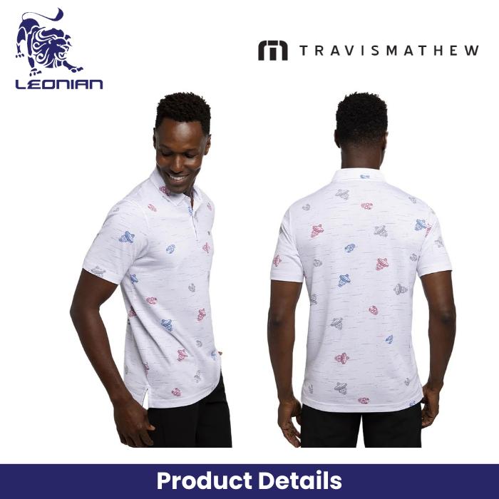 Kaos Polo Golf Pria TravisMathew Mexicali