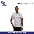 TravisMathew Private Deck Men's Golf Polo Shirt