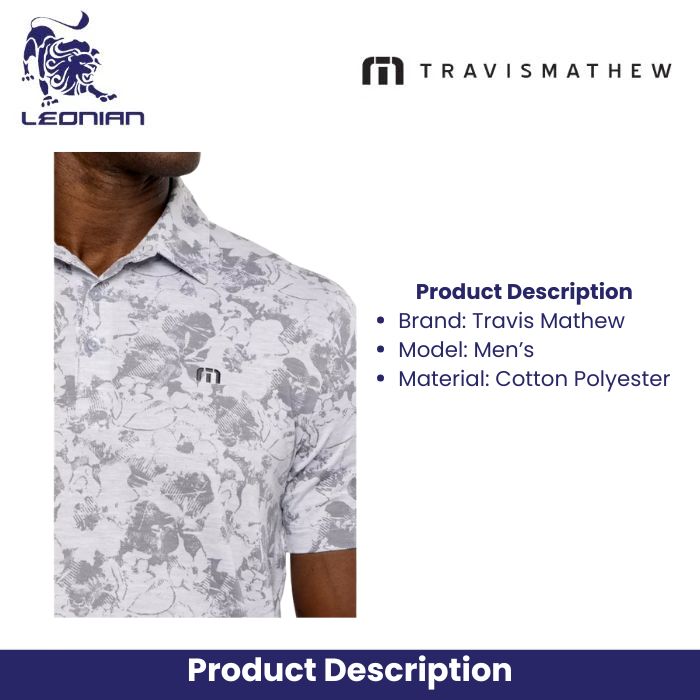 TravisMathew Private Deck Men's Golf Polo Shirt