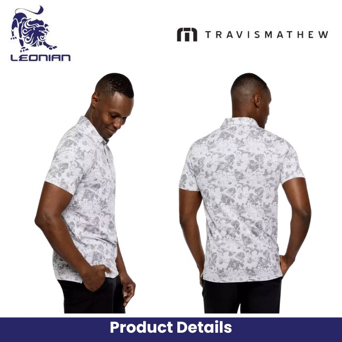 TravisMathew Private Deck Men's Golf Polo Shirt