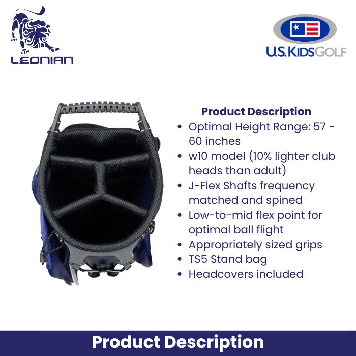 US KIDS SET 23 TS5-57 10 CLUB STAND