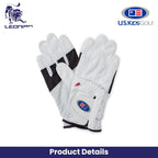 US Kids Left Hand Golfer Good Grip Glove