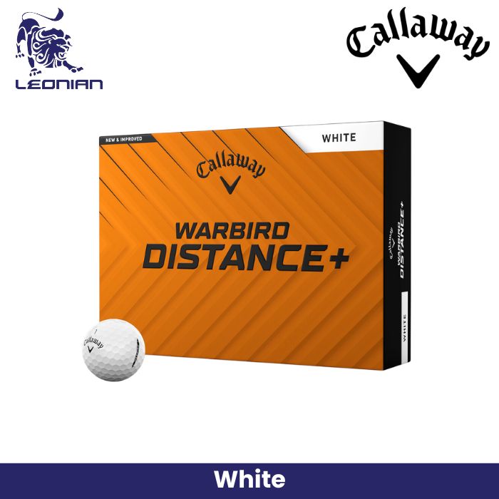 Bola Golf Callaway Warbird Distance+ Kuning 2025
